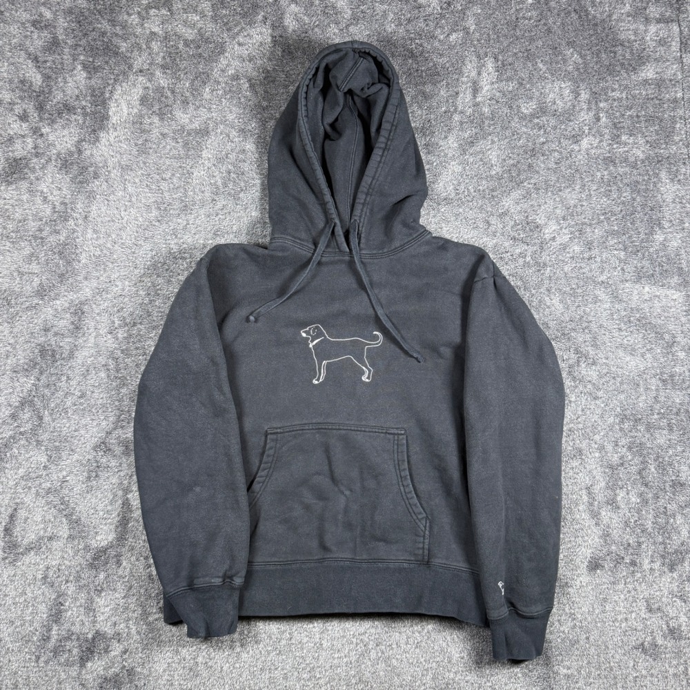 The Black Dog Martha's Vineyard Hoodie Black Large Vintage Graphic Sweatshirt